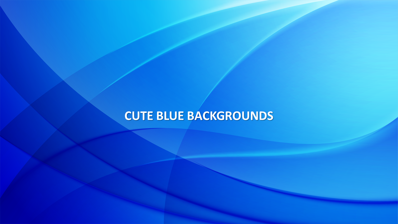 cute blue backgrounds